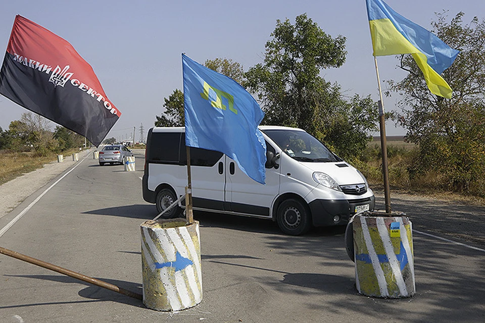 На Украине назвали самое популярное слово 2015 года - им оказалось слово "блокада".