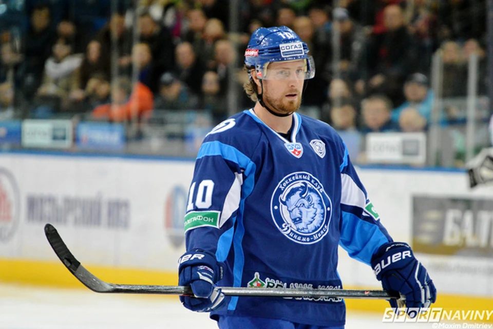 В последних двух сезонах Мэтт Эллисон - лидер минского «Динамо». Фото: sportnaviny.com