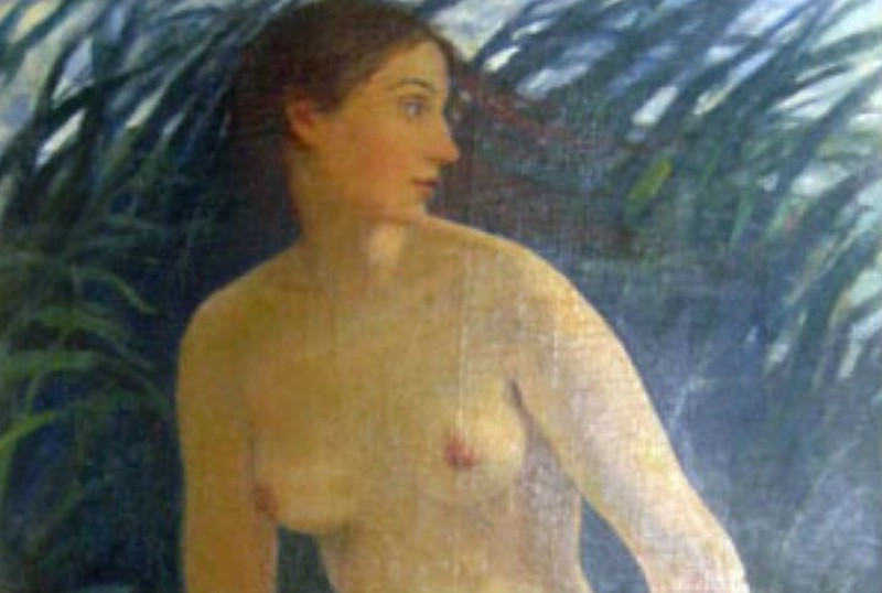 «Купальщица» Зинаиды Серебряковой. Сегодня на аукционах полотна художницы уходят за миллионы евро...