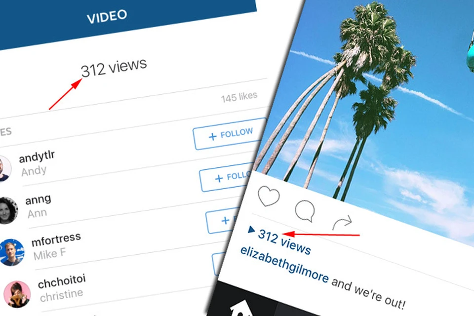 Администрация соцсети Instagram приняла решение запустить счетчики просмотров видеороликов.