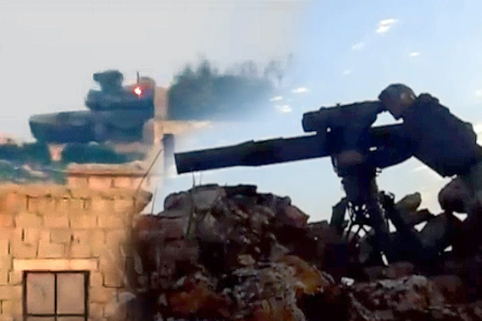 Международные террористы не были готовы к тому, что у войск Башара Асада появятся танки Т-90