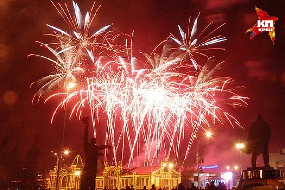 Праздничные фейерверки на 9 мая в Новосибирске начнутся в 22.00.