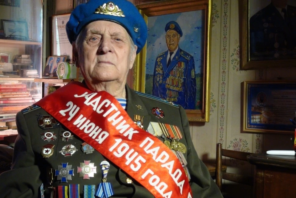 Сергей Тарновский сегодня единственный на Донбассе живой свидетель того исторического Парада Победы