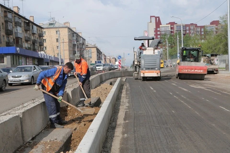 Когда откроется проспект Свободный в Красноярске. Фото пресс-службы администрации Красноярска