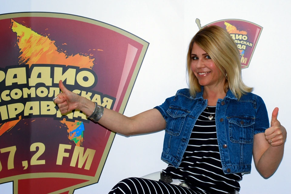 Анастасия Макаревич в гостях у Радио «Комсомольская правда»