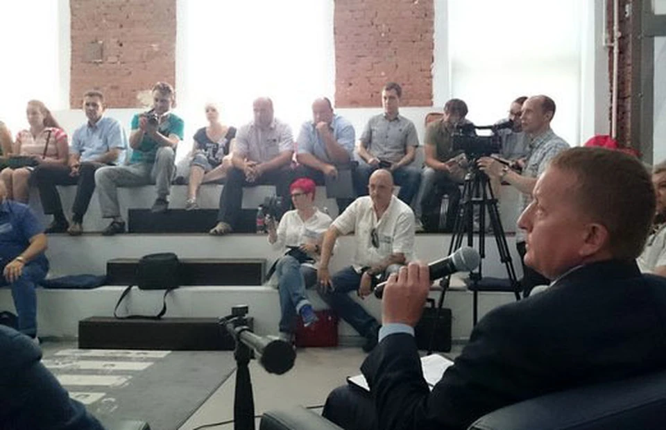 Сергей Горбань на встрече с блогерами