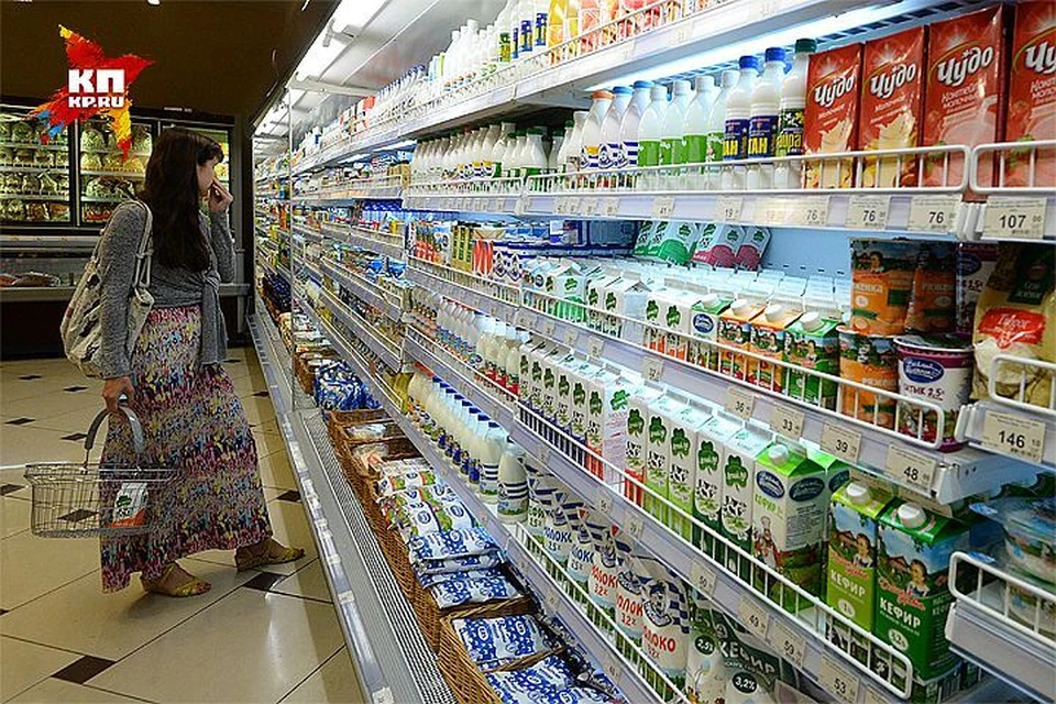 Россияне стали меньше покупать еды.