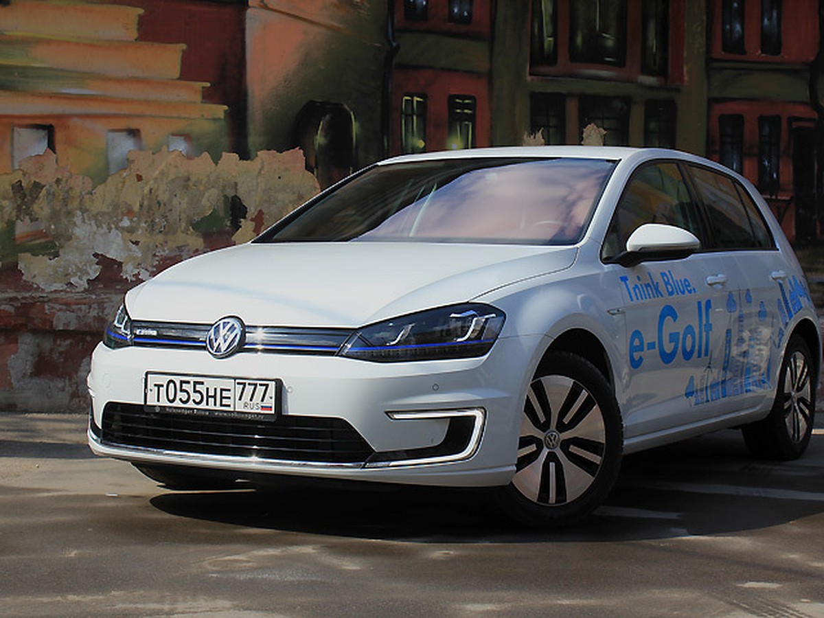 Тест-драйв KP.RU: Volkswagen e-Golf - KP.RU