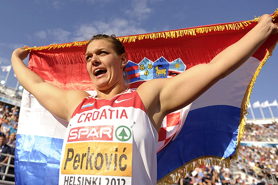 Дискоболка Сандра Перкович — одна из самых перспективных европейских спортсменок — попалась в 2011 году