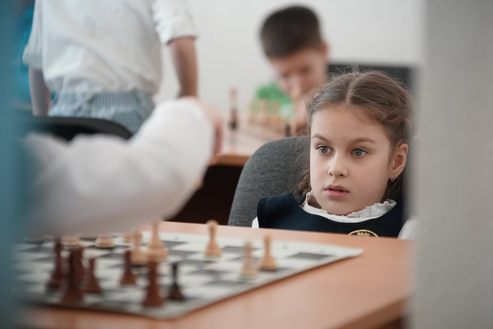 Шахматы учат ребенка самостоятельно принимать решения и мыслить логически