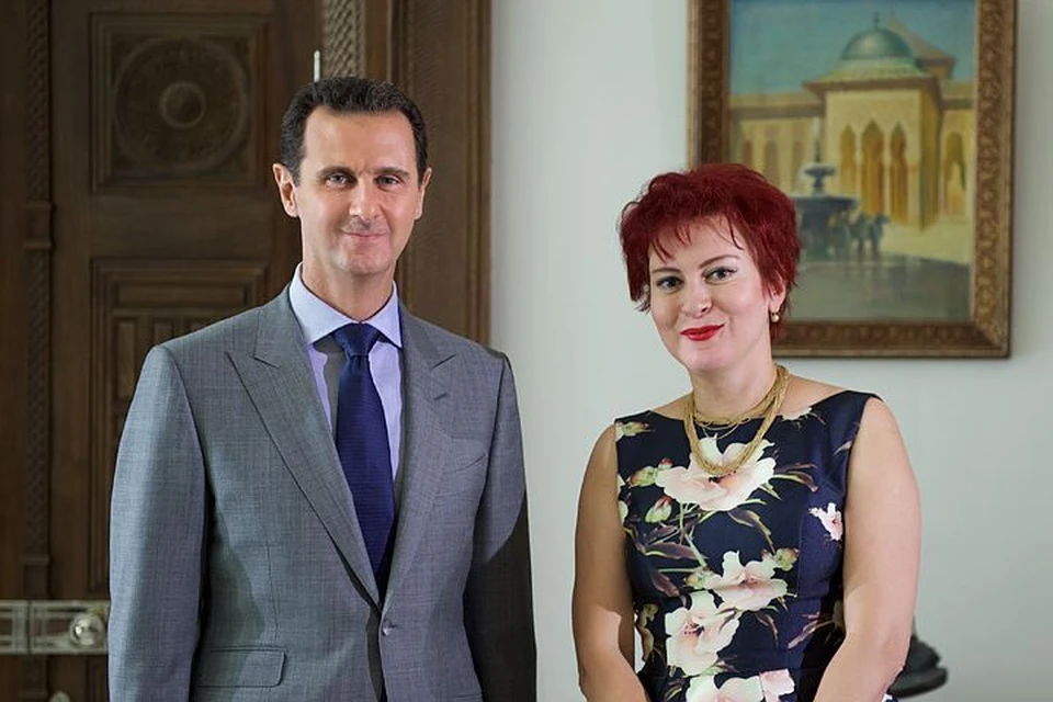 Сирийский лидер дал эксклюзивное интервью корреспонденту «Комсомольской правды» Дарье Асламовой. Фото: Пресс-служба Башара Асада