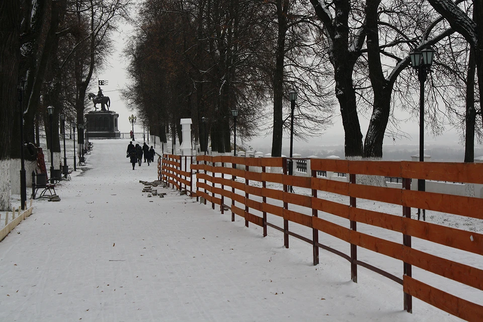 Каток в парке пушкина