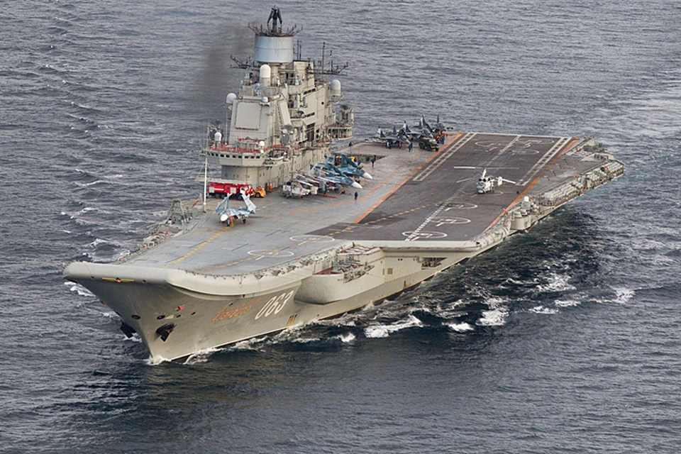 "Адмирал Кузнецов" завершил переход в Средиземное море