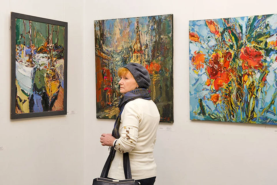 В Самаре открылась выставка современных российских импрессионистов "Впечатление от лета".
