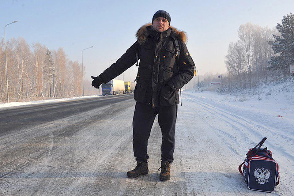 Путешествующие по России на электричках журналисты "КП" были вынуждены воспользоваться автостопом.