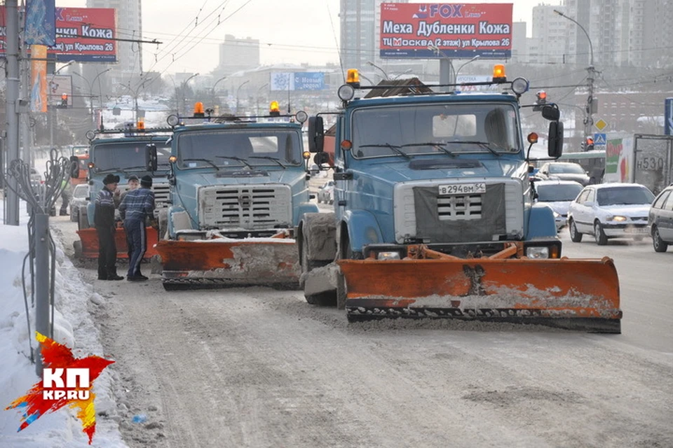 В последние выходные ноября большинство центральных улиц Новосибирска расчистят от снега.