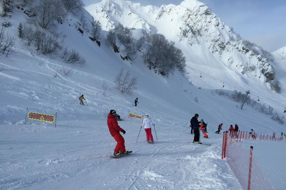 Сочи очень популярен среди самарских лыжников