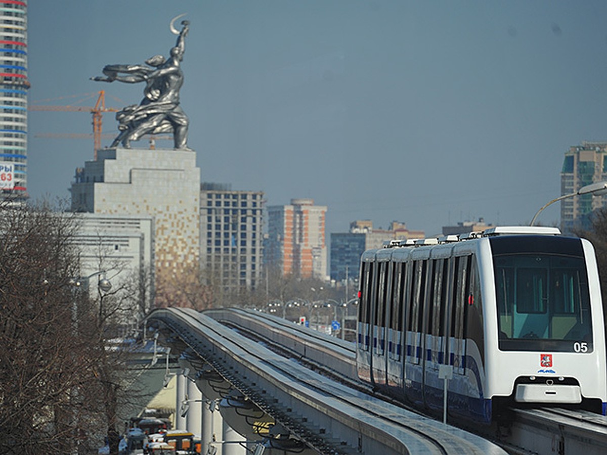 Московский монорельс перешел на работу в экскурсионном режиме - KP.RU