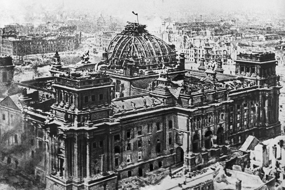 Создание полуразрушенного ожесточенными боями в мае 1945 года макета Рейхстага станет значимым элементом военно-исторического ландшафта Парка "Патриот"
