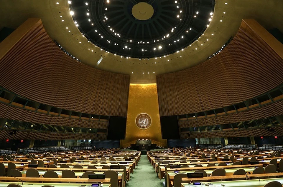 Оон 16. Зал заседаний ООН. Зал ООН фото.