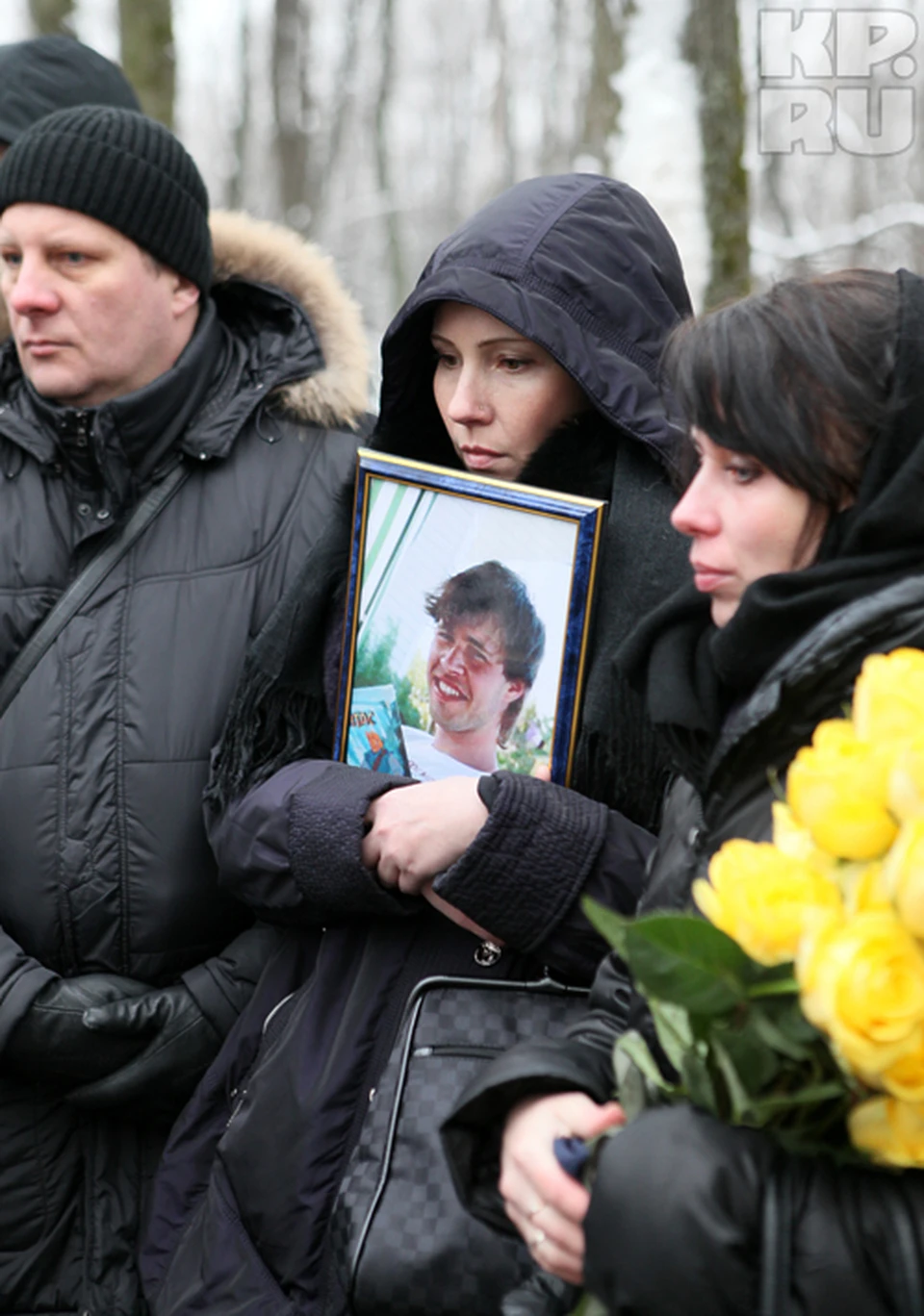 Похороны Максима Кольцова