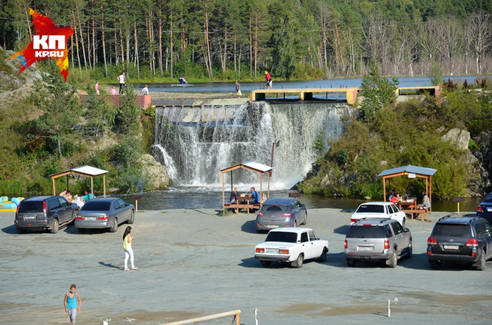 Карпысакский водопад новосибирская область фото