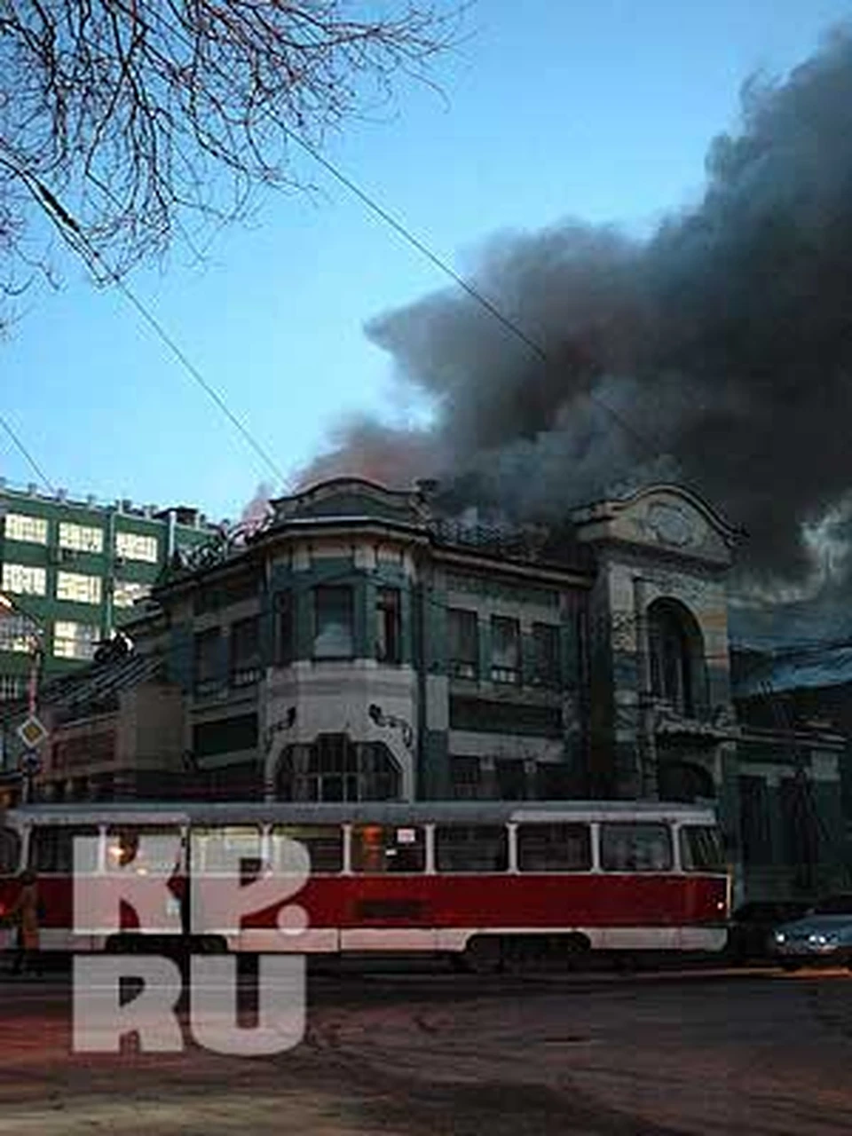 В Самаре горел Дом Курлиной - KP.RU