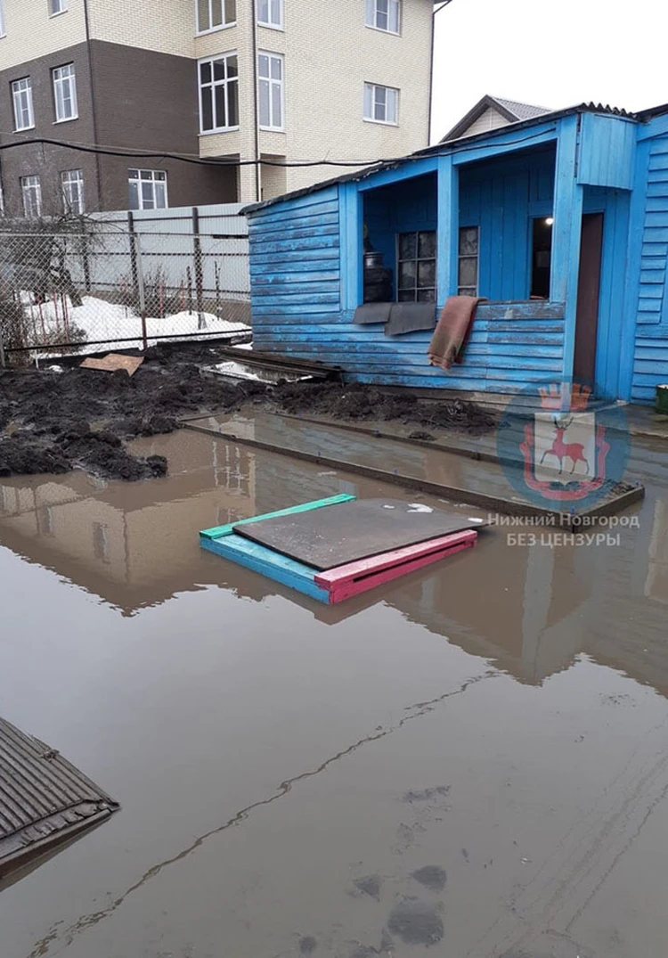 Ребенок смотрит из окна, как из иллюминатора тонущего корабля»: в Нижнем  Новгороде затопило частный дом - KP.RU