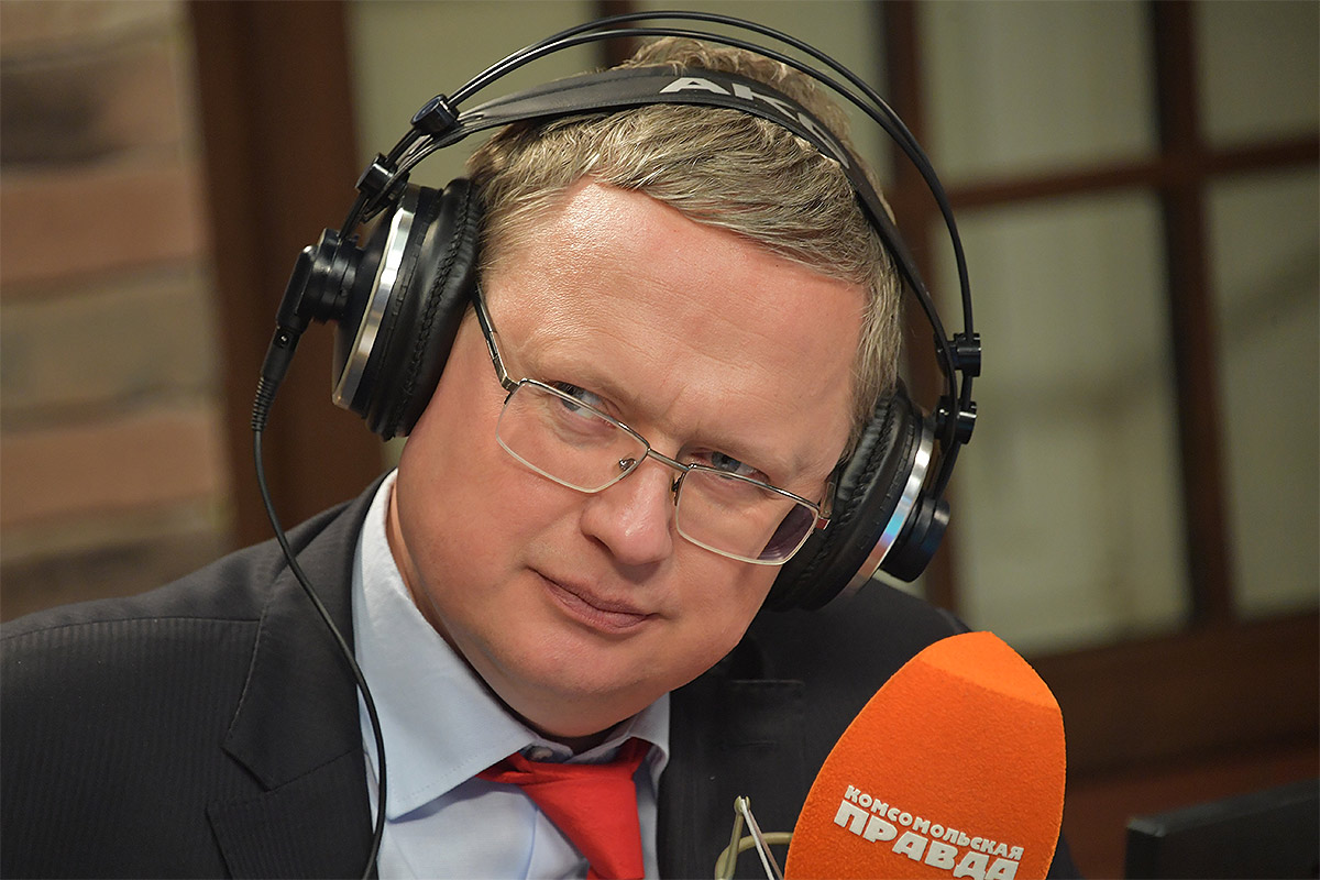 Директор Института проблем глобализации Михаил Делягин на радиостанции `Комсомольская правда`