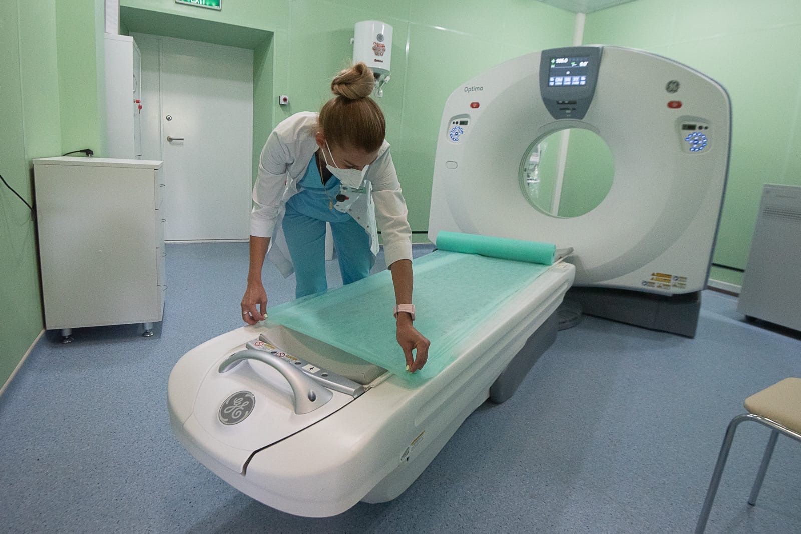 Компьютерный томограф поможет врачам инфекционной больницы выявлять у пациентов коронавирус