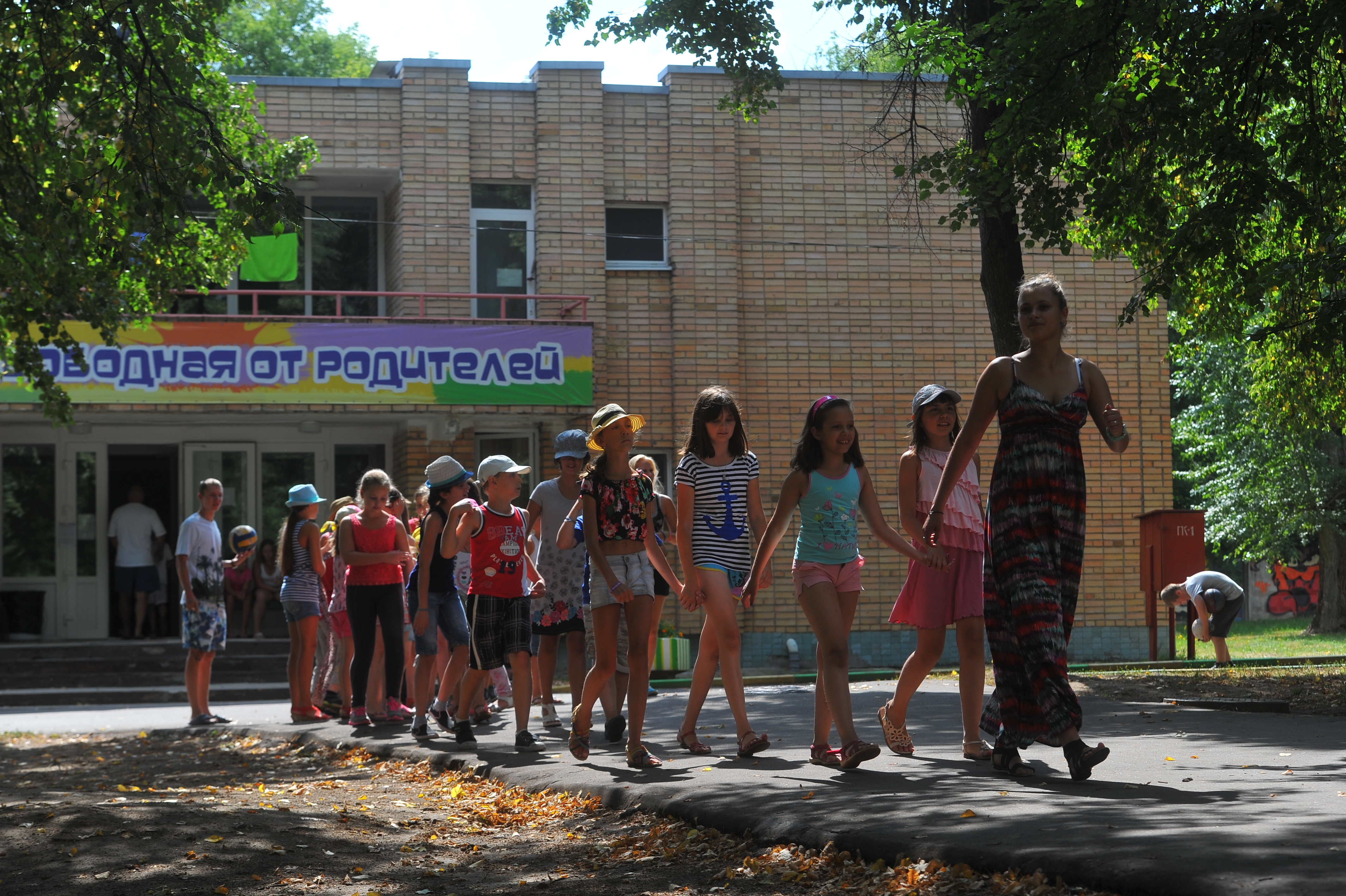 Детский лагерь - это свобода и новые друзья