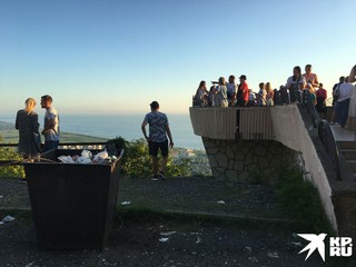 Смотровая площадка на горе Мамзышха.