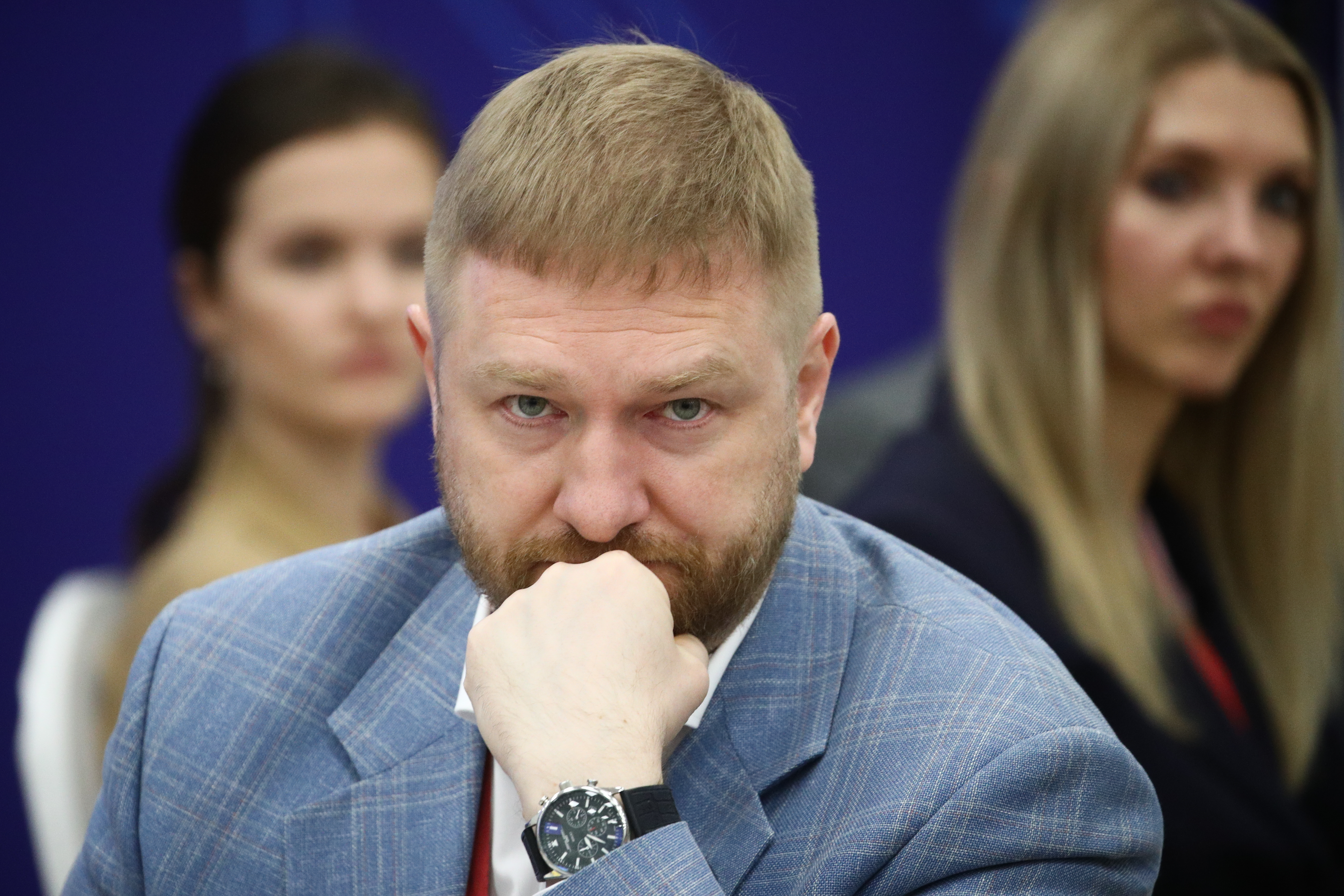 1-й зампредседателя Комиссии по развитию информационного общества Общественной палаты Александр Малькевич. Фото: Сергей Бобылев/ТАСС