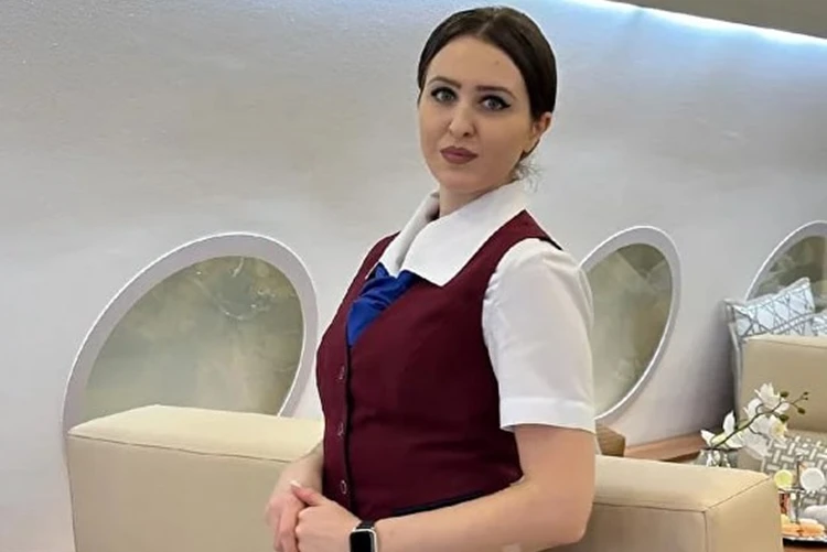 Финалистка конкурса из Луганска Виктория Соколова. Фото - дирекция конкурса "Топ стюардесс"