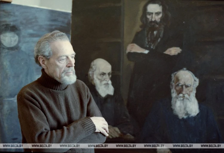 Народный художник Михаил Савицкий. Фото: belta.by