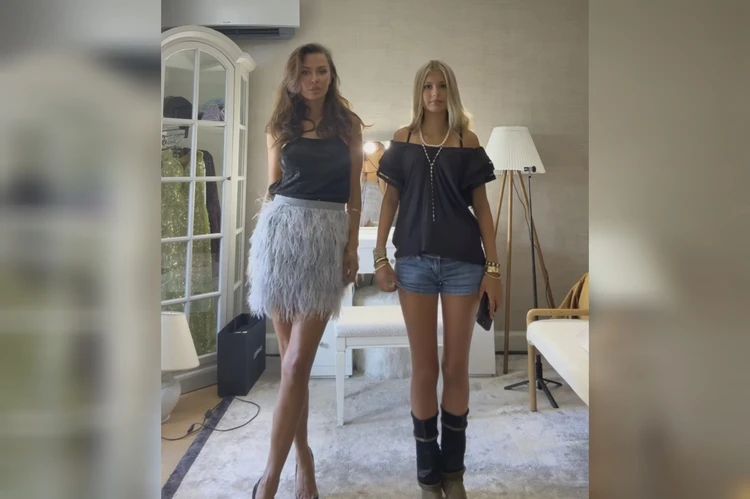 Анджелина снимает с мамой видео о моде и красоте. Фото: соцсети модели