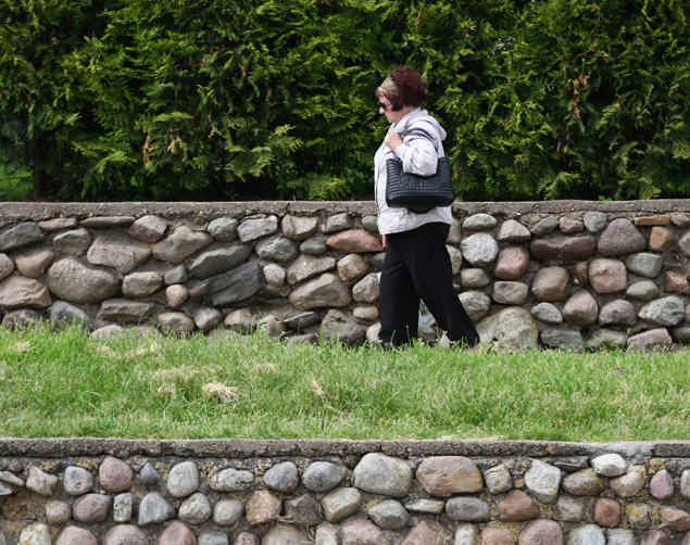 ..А каменная кладка - элемент декора улиц