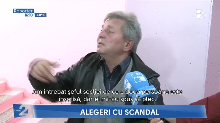 Скандал с пенсионеркой на участке в Кишиневе